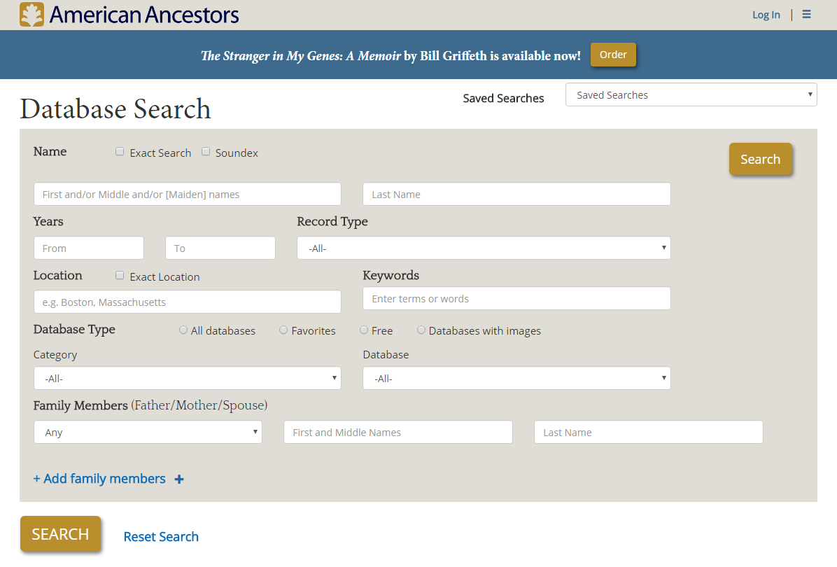 Search Tips – American Ancestors Database News