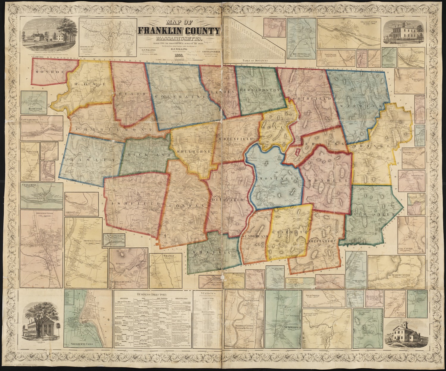 New Franklin County, MA Probate File Papers, 18121915 American