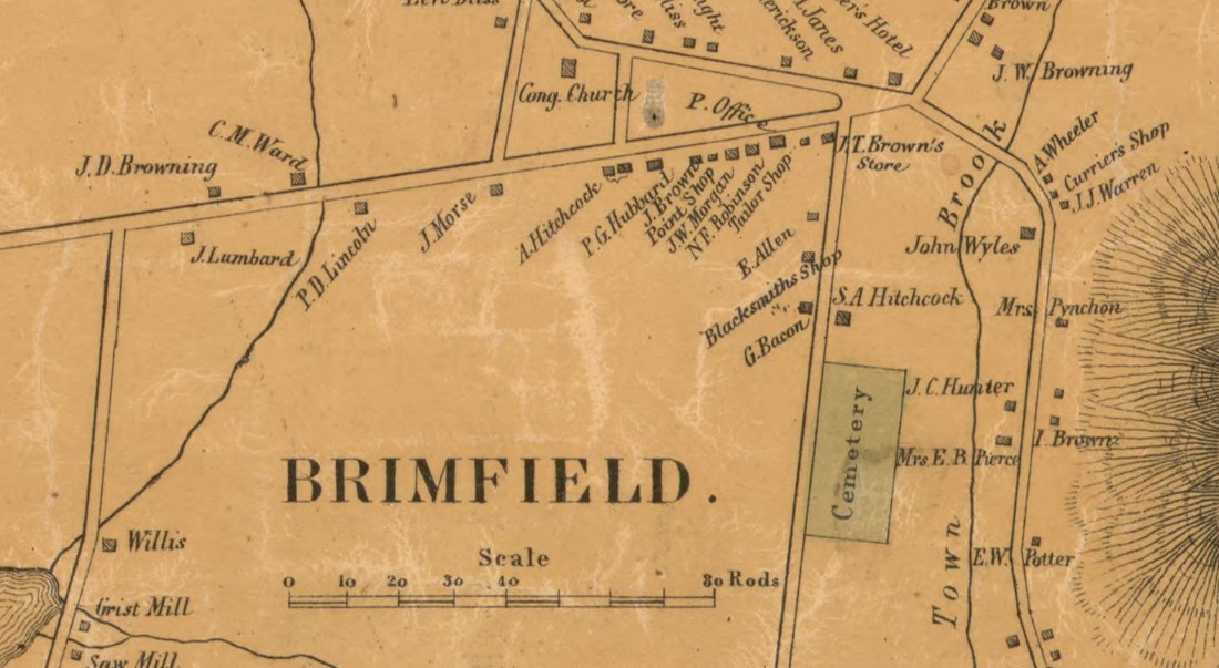 Brimfield, MA Deaths and Burials, 18081850 Now Fully Indexed and